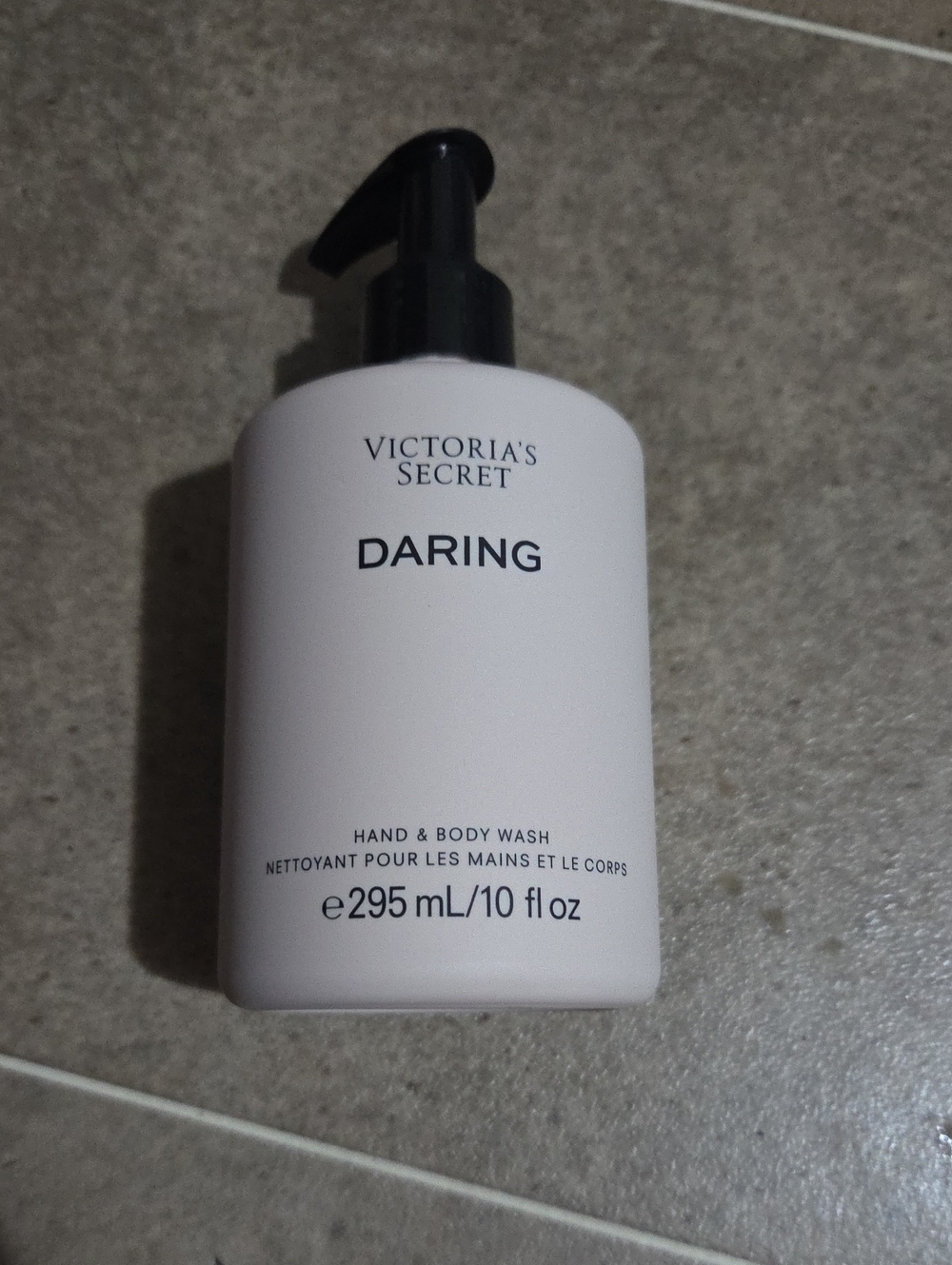 Victoria's Secret Daring Hand & Body Wash - Pale Pink Bottle with Black Pump